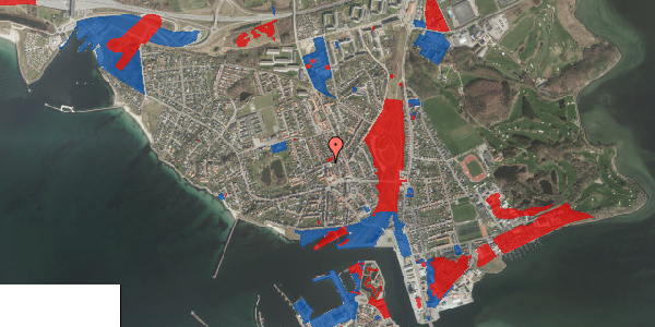 Jordforureningskort på Halsskov Tværvej 8, st. th, 4220 Korsør