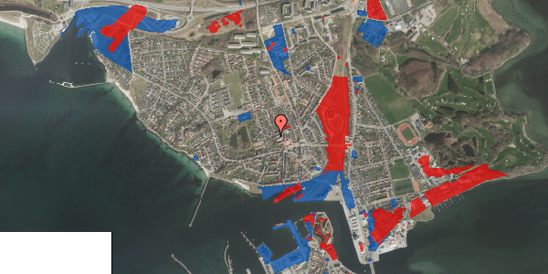 Jordforureningskort på Halsskov Tværvej 23, 4220 Korsør