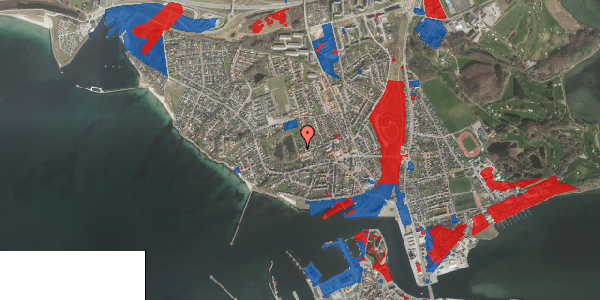 Jordforureningskort på Halsskov Tværvej 32, 4220 Korsør