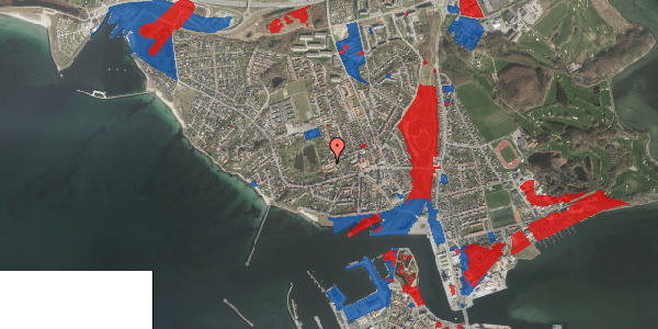 Jordforureningskort på Halsskov Tværvej 57, 4220 Korsør