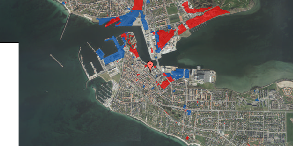 Jordforureningskort på Havnegade 3, st. th, 4220 Korsør