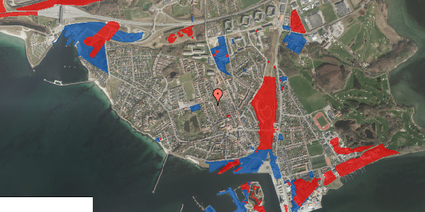 Jordforureningskort på Kæhlersvej 21, 4220 Korsør