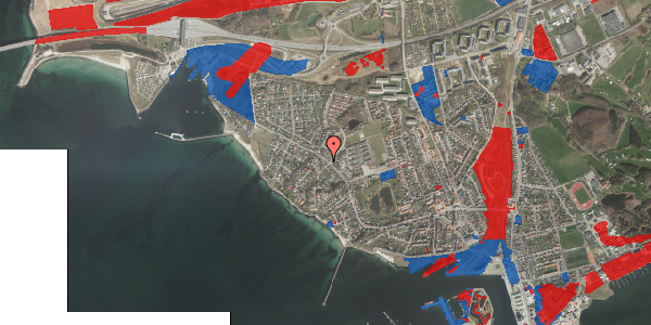 Jordforureningskort på Lerklinten 2, 4220 Korsør