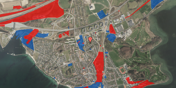 Jordforureningskort på Lærkevej 46, 4220 Korsør