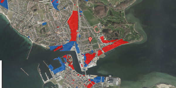 Jordforureningskort på Magleøgade 23, 4220 Korsør