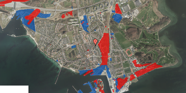 Jordforureningskort på Nyvej 6, 4220 Korsør