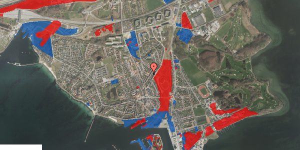 Jordforureningskort på Nyvej 30, 4220 Korsør