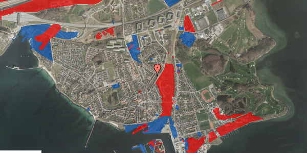 Jordforureningskort på Nyvej 46, 4220 Korsør