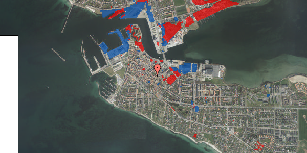 Jordforureningskort på Pakhusstrædet 24, 4220 Korsør