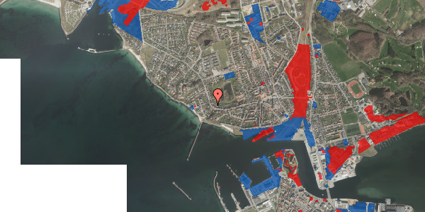 Jordforureningskort på Revvej 80, 4220 Korsør