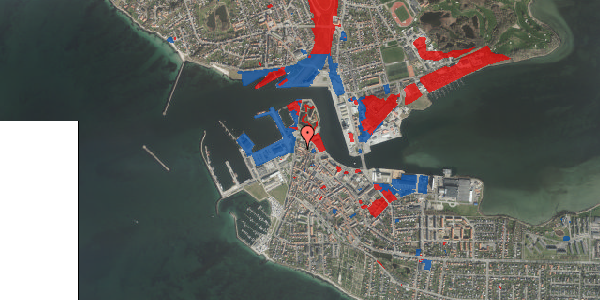 Jordforureningskort på Slottensgade 8, 1. 1, 4220 Korsør