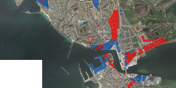 Jordforureningskort på Strandvej 54, 4220 Korsør