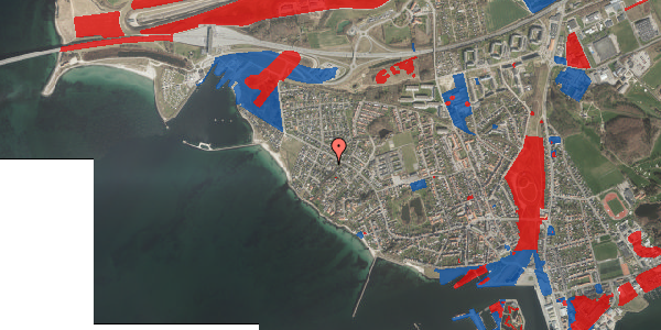 Jordforureningskort på Søbrinken 9, 4220 Korsør