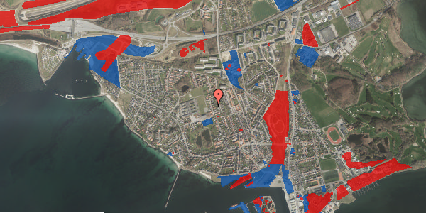 Jordforureningskort på Teglmarken 8, 4220 Korsør