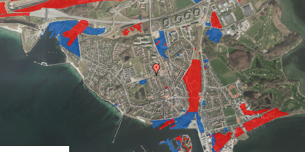 Jordforureningskort på Teglmarken 22A, 4220 Korsør