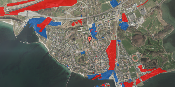 Jordforureningskort på Teglmarken 36, 4220 Korsør