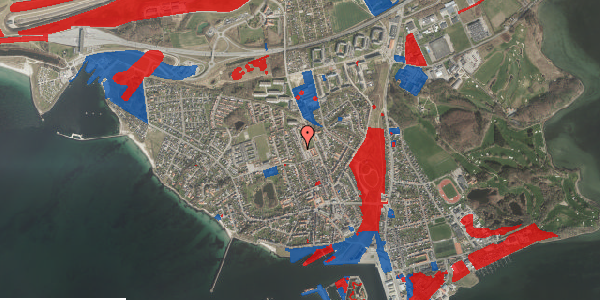 Jordforureningskort på Tegltoften 21, 4220 Korsør