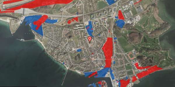 Jordforureningskort på Tegltoften 25, 4220 Korsør