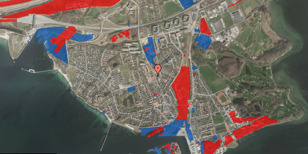 Jordforureningskort på Teglværksparken 28, 4220 Korsør