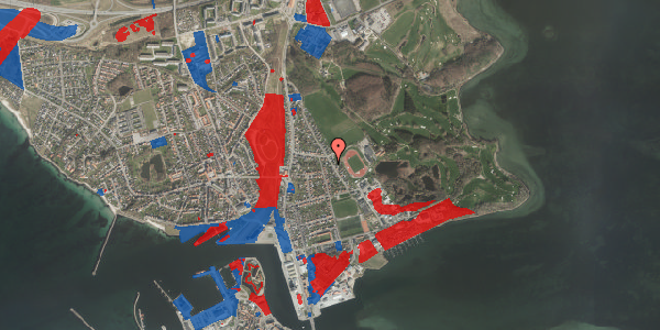 Jordforureningskort på Tovesvej 17, 4220 Korsør