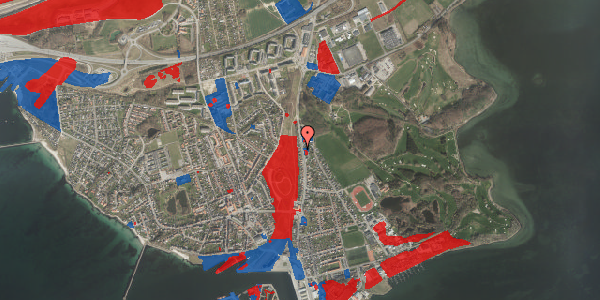 Jordforureningskort på Tårnborgvej 81, 4220 Korsør