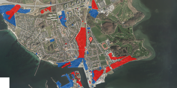 Jordforureningskort på Tårnborgvej 104, 1. , 4220 Korsør