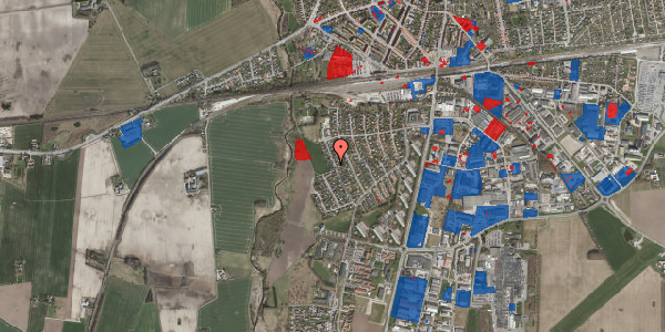 Jordforureningskort på Avnbøgevej 16, 4100 Ringsted