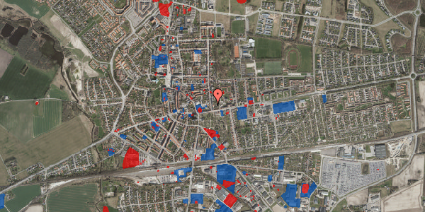 Jordforureningskort på Dagmarsgade 75, 4100 Ringsted