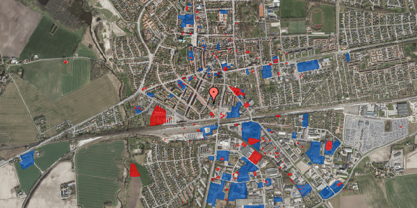 Jordforureningskort på Harhoffs Alle 33, 1. th, 4100 Ringsted