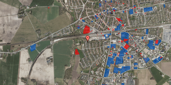 Jordforureningskort på Hybenvej 4, 4100 Ringsted