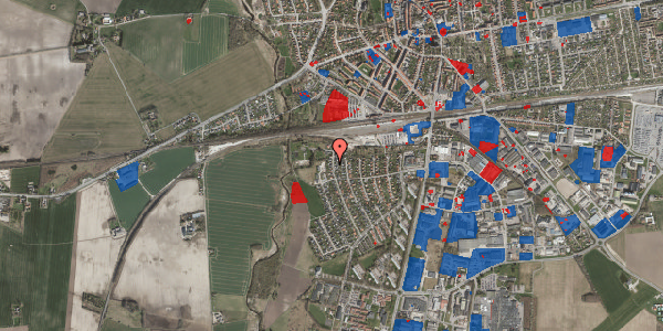 Jordforureningskort på Hybenvej 10, 4100 Ringsted