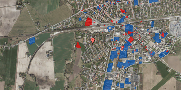 Jordforureningskort på Hybenvej 23B, 4100 Ringsted