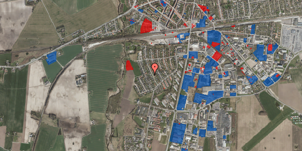 Jordforureningskort på Hybenvej 40, 4100 Ringsted