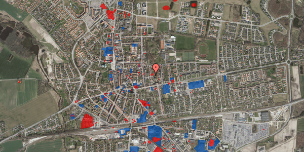 Jordforureningskort på Hyldegårdsvej 13, 4100 Ringsted