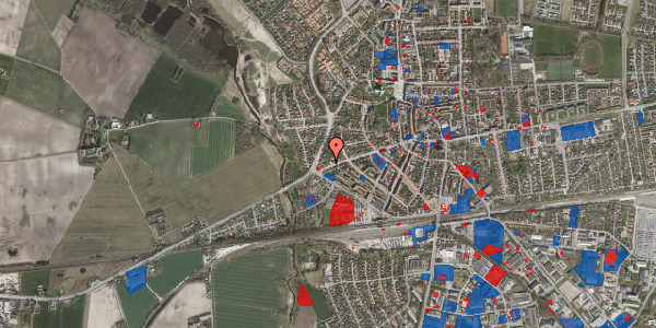 Jordforureningskort på Jyllandsgade 50, 4100 Ringsted