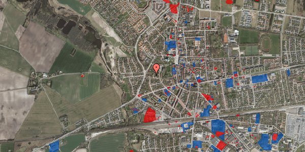 Jordforureningskort på Klosteralleen 10, 4100 Ringsted