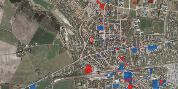 Jordforureningskort på Klosteralleen 22, 4100 Ringsted