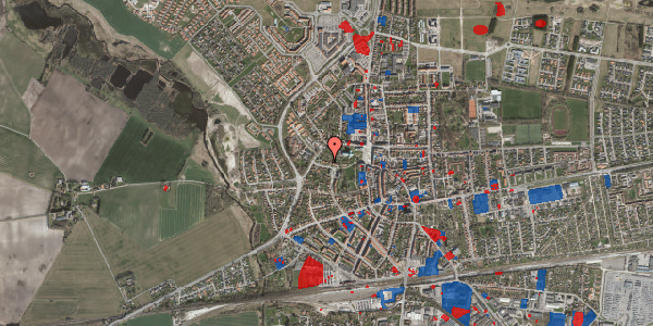 Jordforureningskort på Klostervænget 4, 4100 Ringsted