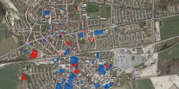 Jordforureningskort på Nattergalevej 8, 4100 Ringsted