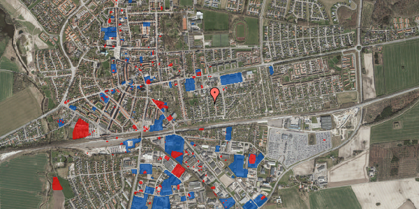 Jordforureningskort på Nattergalevej 10, 4100 Ringsted