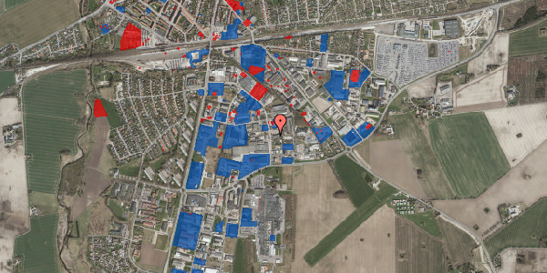 Jordforureningskort på Odinsvej 25, 4100 Ringsted