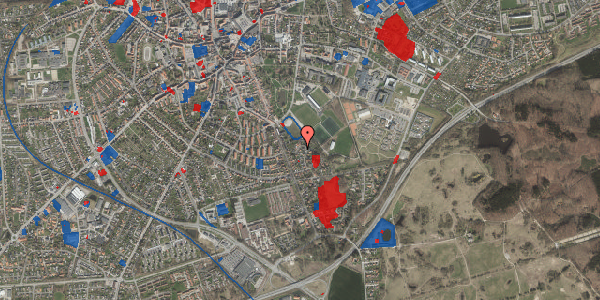 Jordforureningskort på Birkevænget 6, 4200 Slagelse