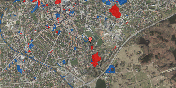 Jordforureningskort på Birkevænget 8, 4200 Slagelse