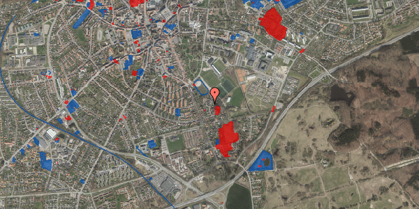 Jordforureningskort på Birkevænget 10, 4200 Slagelse