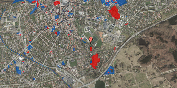 Jordforureningskort på Birkevænget 11, 4200 Slagelse