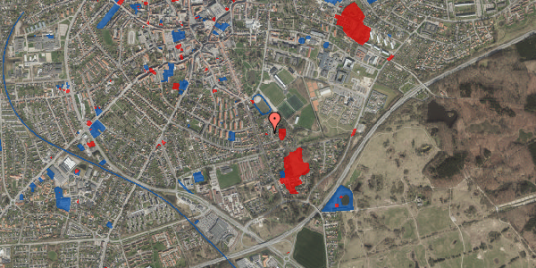 Jordforureningskort på Birkevænget 16, 4200 Slagelse