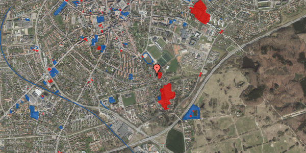 Jordforureningskort på Birkevænget 18, 4200 Slagelse