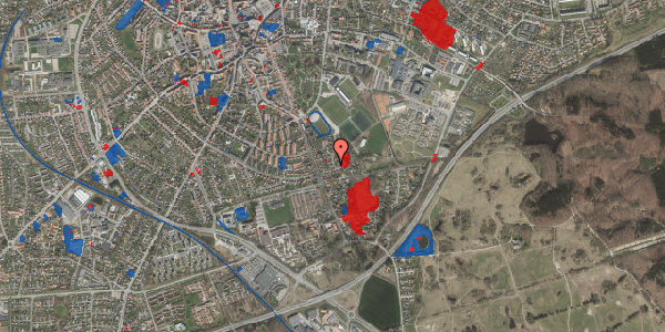 Jordforureningskort på Birkevænget 20, 4200 Slagelse