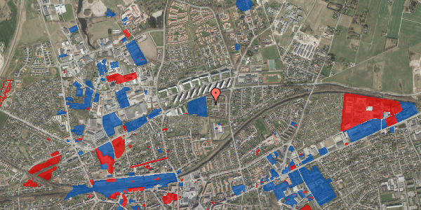 Jordforureningskort på Dannevirkevej 96, 4200 Slagelse