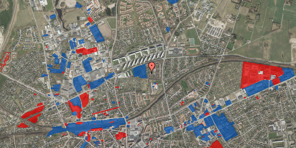 Jordforureningskort på Dannevirkevej 122, 4200 Slagelse